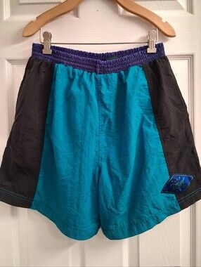 Vintage Mens Swim Shorts Medium Surf Odyssey